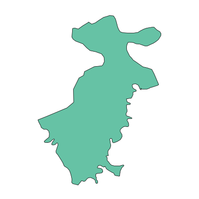 郧县青山镇PPT模板