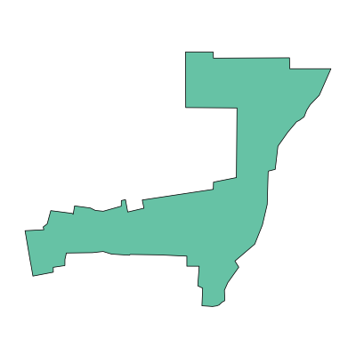 青山湖区湖西新建区PPT模板