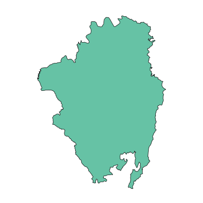 鲁甸县水磨镇PPT模板