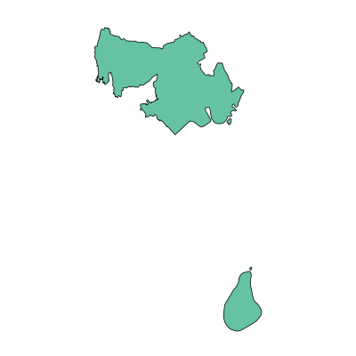 黄岛区灵山卫街道PPT模板
