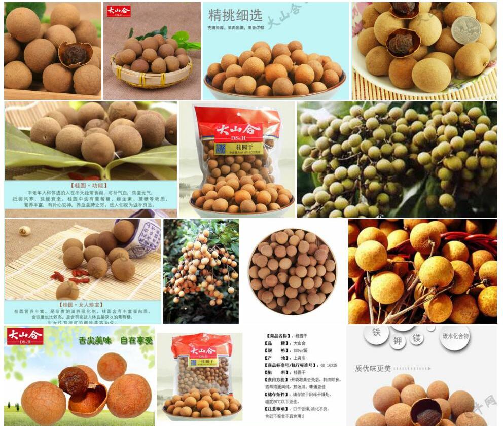 大山龙眼照片和图片/