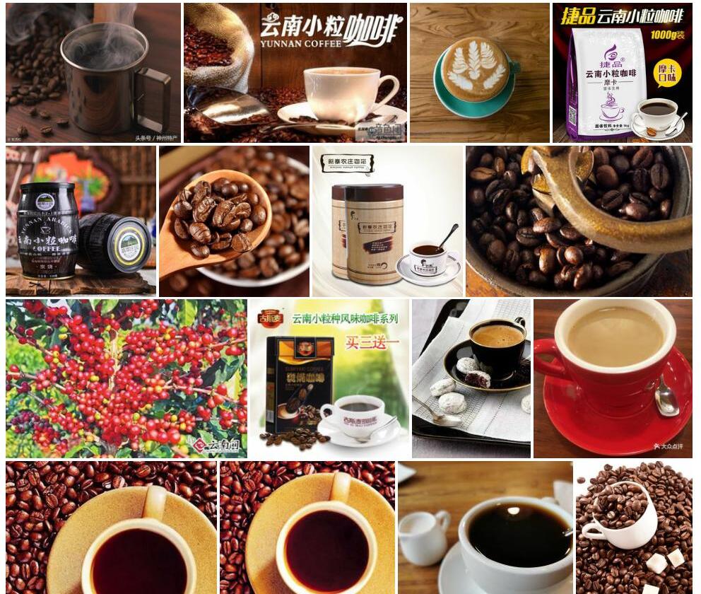 小粒咖啡照片和图片/