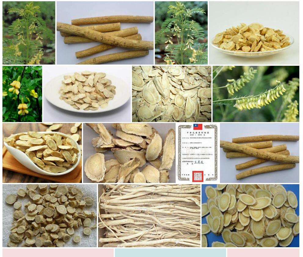 混合黄耆照片和图片/