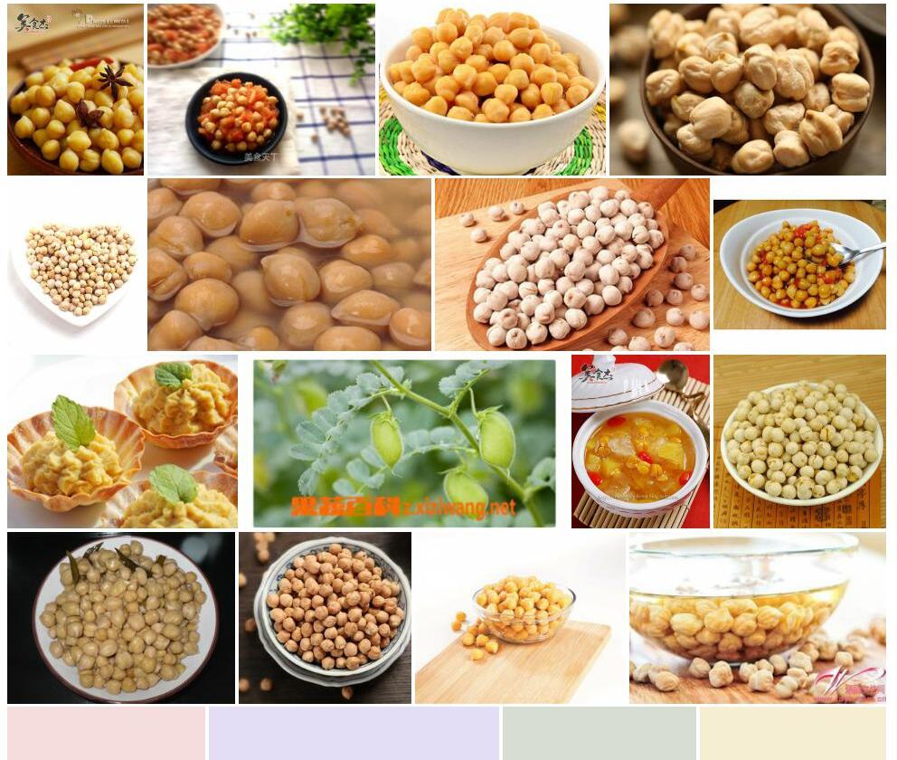 鹰嘴豆照片和图片/